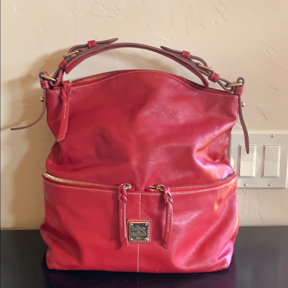 Dooney & Bourke hobo with two front pockets
